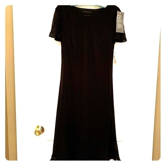 Donna Morgan Little Black Dress Size 6 NWT - Picture 1 of 7